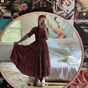 Ditsy Floral Midi Dress